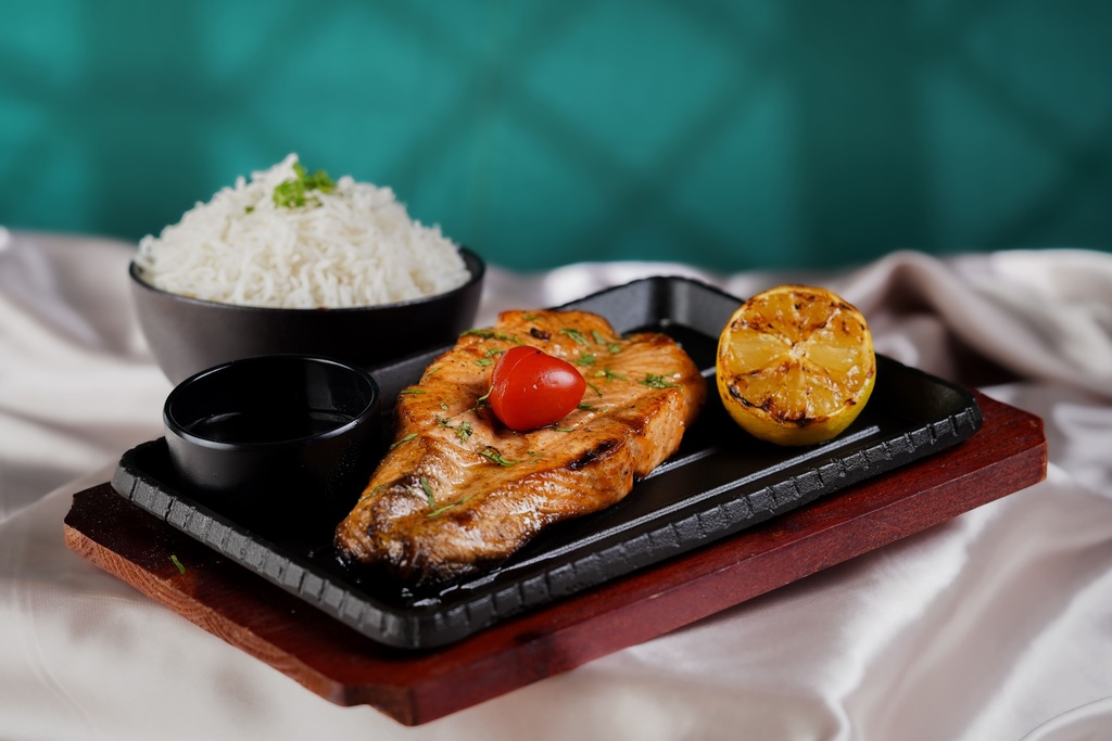سالمون ترياكي / Salmon teriyaki