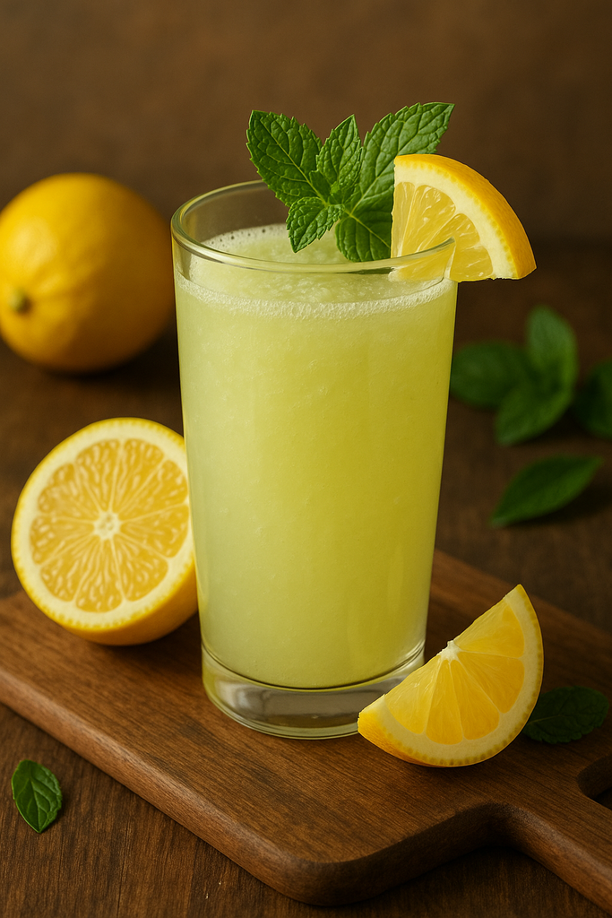 عصير ليمون بالنعناع / Lemon juice with mint