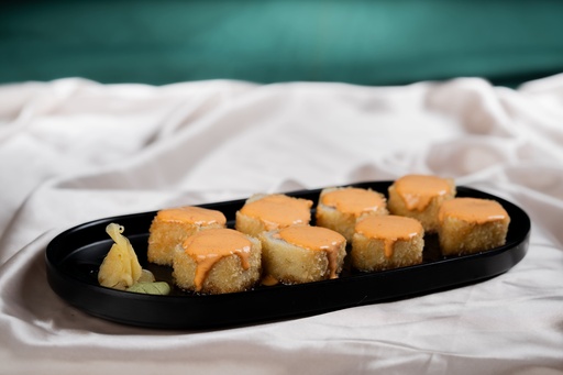 سوشي كرسبي آيبي سلمون 4 / Crispy Ibi Salmon Sushi 4